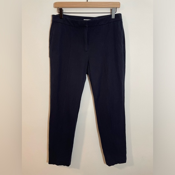 J. Jill Pants - J. Jill Pants Navy Blue Premium Bi-Stretch Slimming Ankle Length Pants Size 10